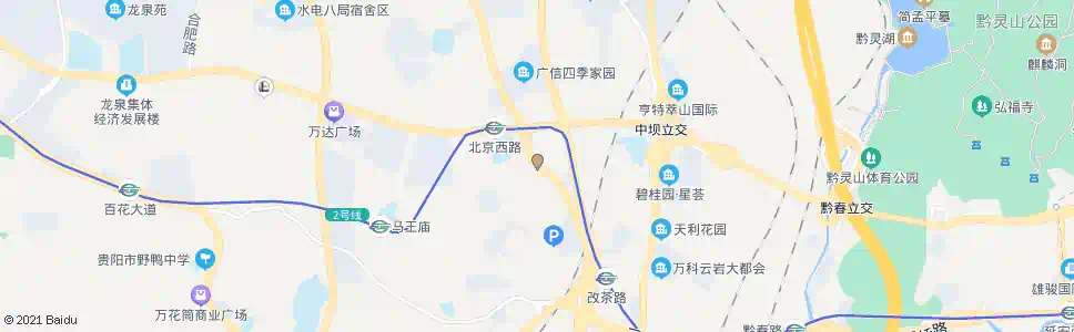 贵阳水电安装处_公交站地图_贵阳公交_妙搜公交查询2025