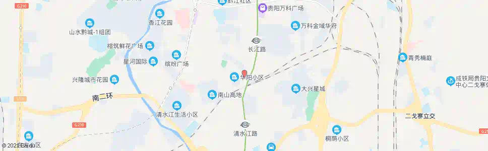 贵阳中兴华阳花园_公交站地图_贵阳公交_妙搜公交查询2025