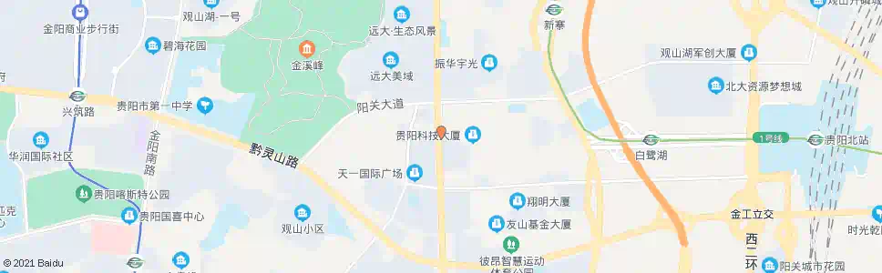 贵阳长岭南路_公交站地图_贵阳公交_妙搜公交查询2025