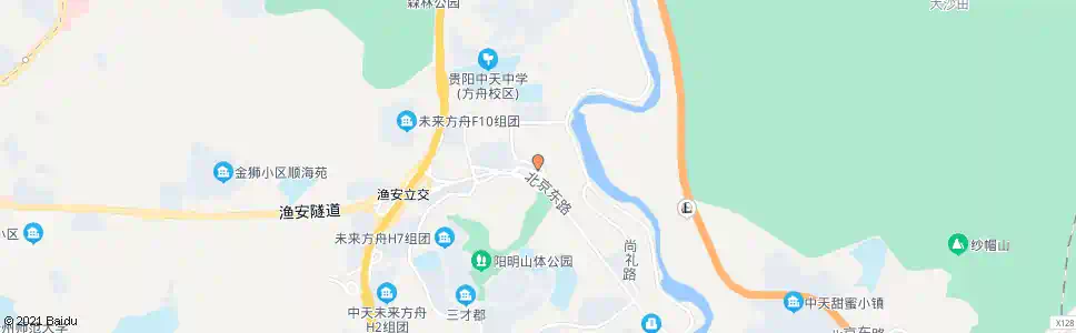 贵阳博学北路_公交站地图_贵阳公交_妙搜公交查询2025