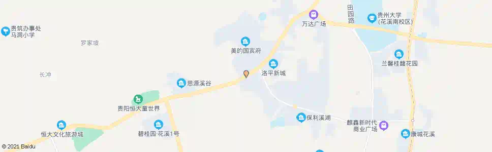 贵阳尖山_公交站地图_贵阳公交_妙搜公交查询2025