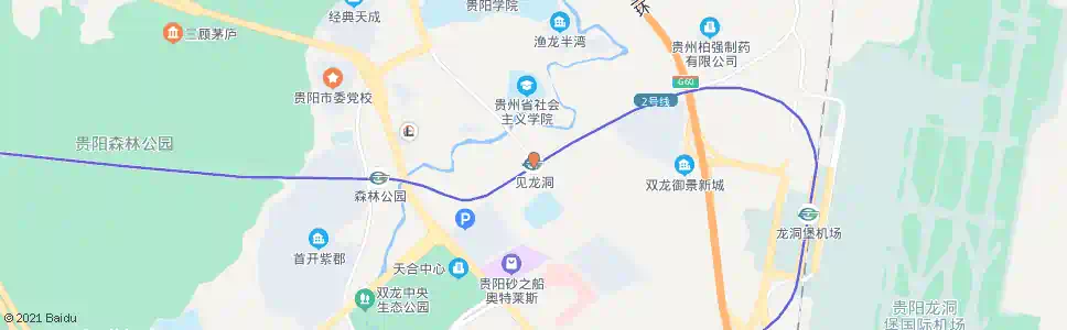 贵阳见龙洞路_公交站地图_贵阳公交_妙搜公交查询2025