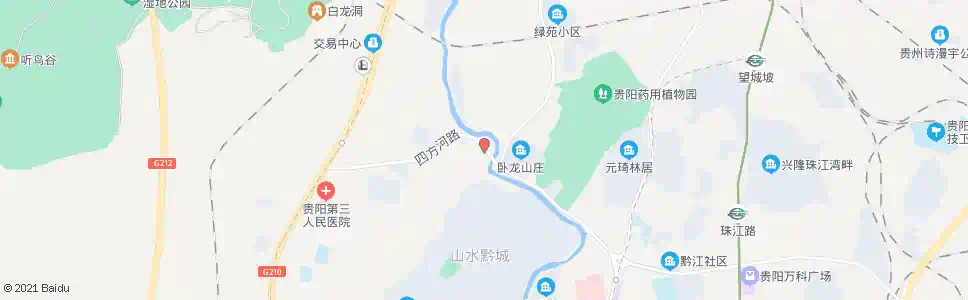 贵阳四方河路_公交站地图_贵阳公交_妙搜公交查询2025