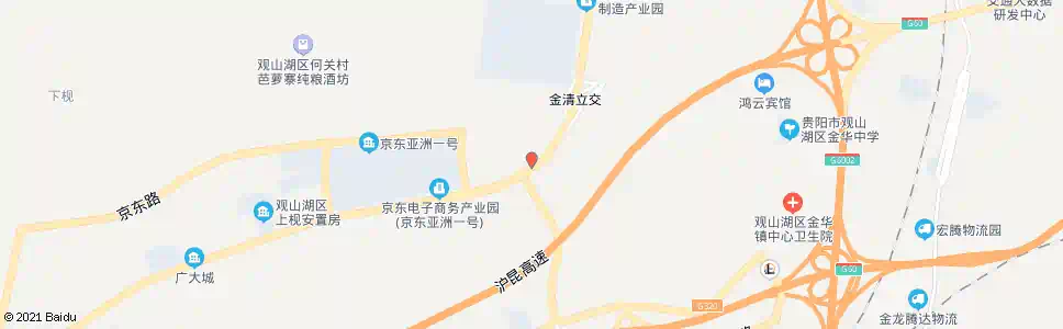 贵阳何官村_公交站地图_贵阳公交_妙搜公交查询2025