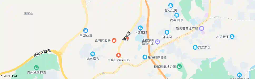 贵阳乌当公安分局_公交站地图_贵阳公交_妙搜公交查询2025