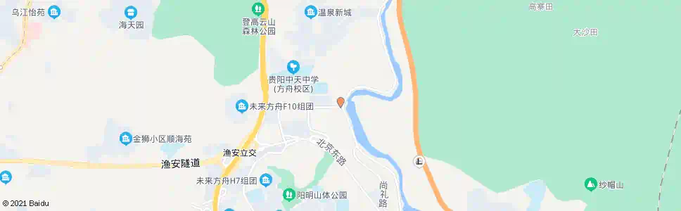 贵阳中天未来中心_公交站地图_贵阳公交_妙搜公交查询2025