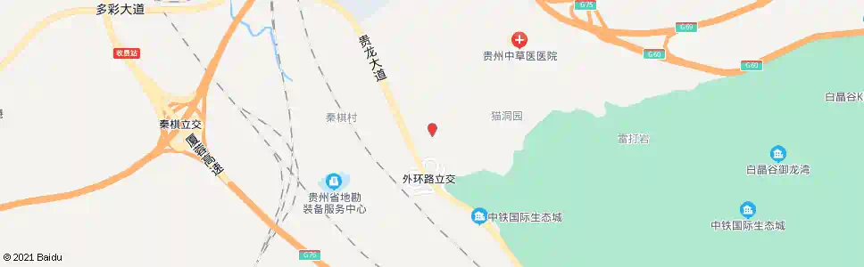 贵阳猫洞村路口_公交站地图_贵阳公交_妙搜公交查询2025