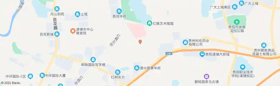 贵阳梁家寨_公交站地图_贵阳公交_妙搜公交查询2025