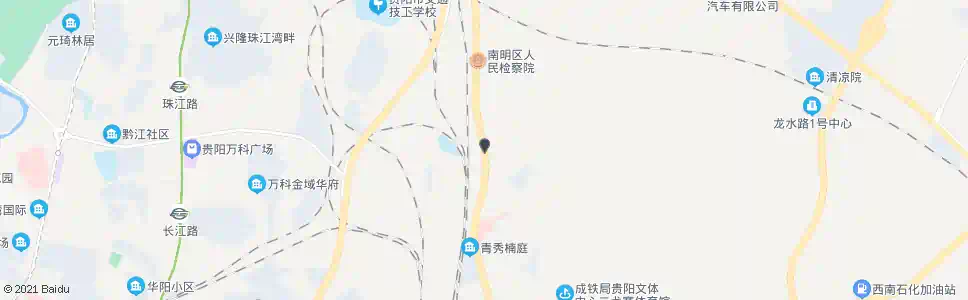 贵阳铁二局材料厂_公交站地图_贵阳公交_妙搜公交查询2025