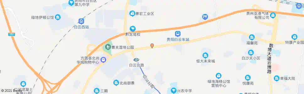 贵阳云环中路口_公交站地图_贵阳公交_妙搜公交查询2025