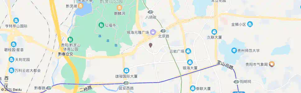 贵阳瑞北路口_公交站地图_贵阳公交_妙搜公交查询2025