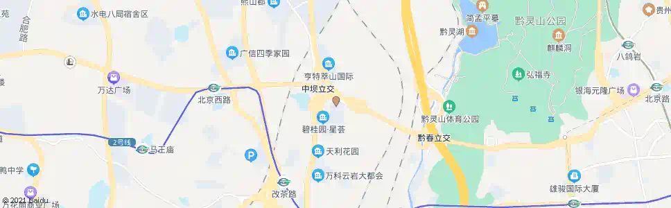 贵阳天骄北苑_公交站地图_贵阳公交_妙搜公交查询2025