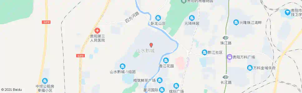 贵阳山水黔城_公交站地图_贵阳公交_妙搜公交查询2025