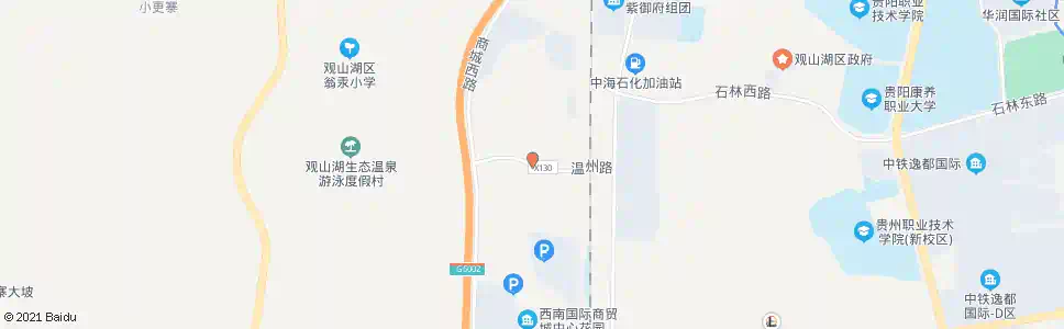 贵阳温州路_公交站地图_贵阳公交_妙搜公交查询2025