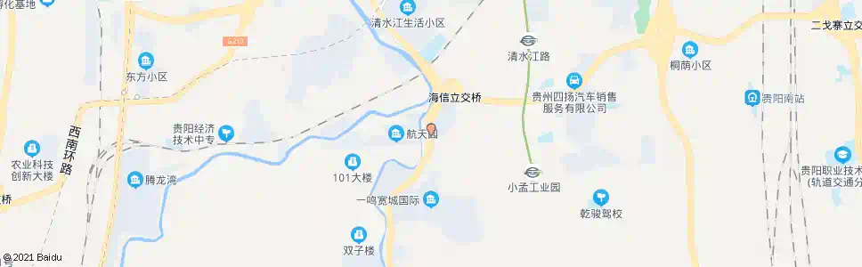 贵阳长坝新村_公交站地图_贵阳公交_妙搜公交查询2025