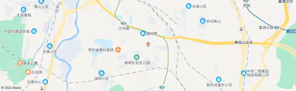 贵阳省建四公司_公交站地图_贵阳公交_妙搜公交查询2025