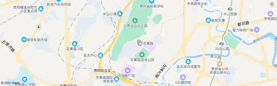 贵阳松山路口_公交站地图_贵阳公交_妙搜公交查询2025