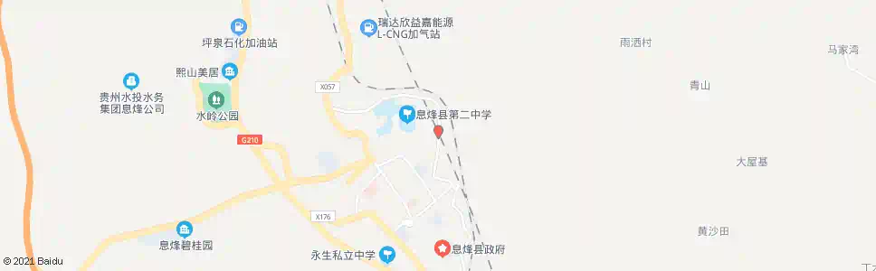 贵阳红旗村_公交站地图_贵阳公交_妙搜公交查询2025