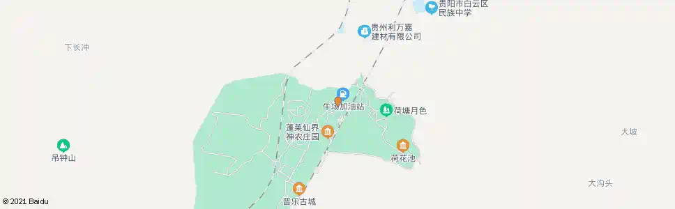 贵阳牛场乡(蓬莱仙界)_公交站地图_贵阳公交_妙搜公交查询2025
