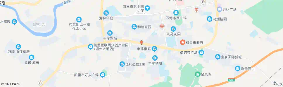黔东南迎宾大道_公交站地图_黔东南公交_妙搜公交查询2025
