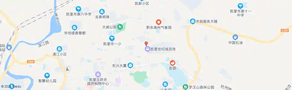 黔东南凯运司客车站_公交站地图_黔东南公交_妙搜公交查询2025