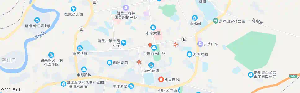 黔东南供电大楼_公交站地图_黔东南公交_妙搜公交查询2025