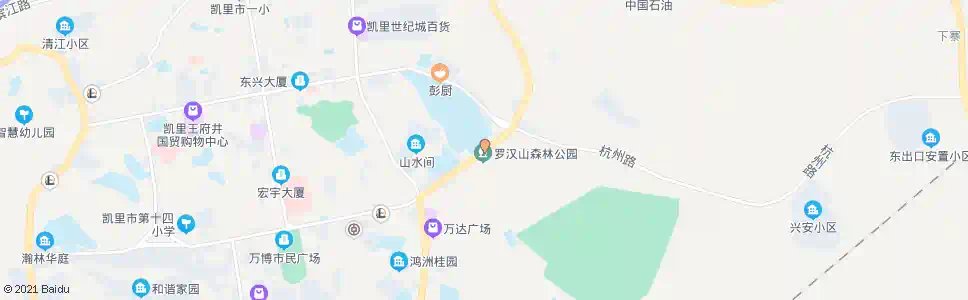 黔东南罗汉山公园_公交站地图_黔东南公交_妙搜公交查询2025
