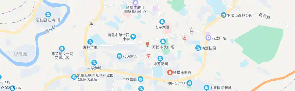 黔东南房产大楼_公交站地图_黔东南公交_妙搜公交查询2025