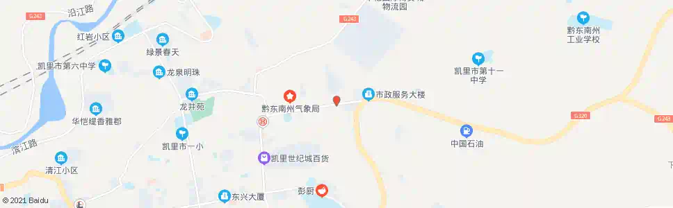 黔东南十七小_公交站地图_黔东南公交_妙搜公交查询2025