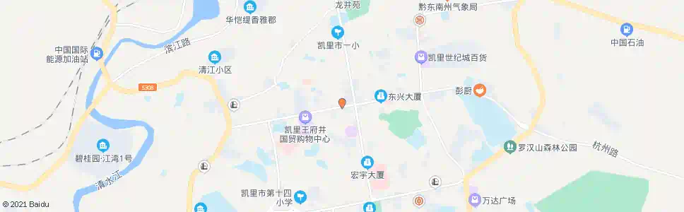 黔东南大十字西_公交站地图_黔东南公交_妙搜公交查询2025