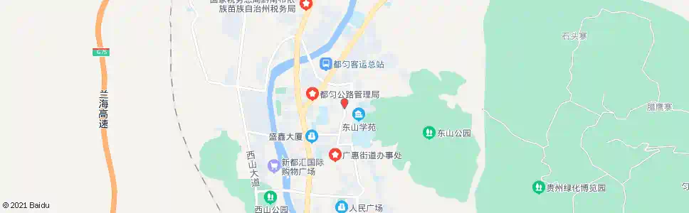 黔南临时停靠点2_公交站地图_黔南公交_妙搜公交查询2025