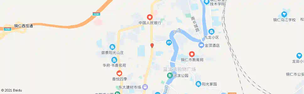 铜仁二中_公交站地图_铜仁公交_妙搜公交查询2025