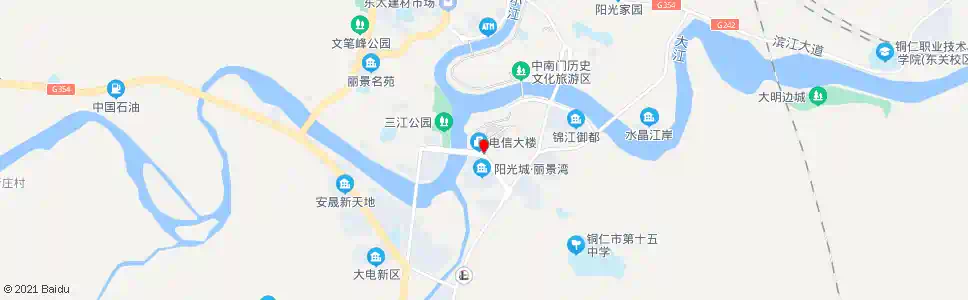 铜仁电信公司_公交站地图_铜仁公交_妙搜公交查询2025