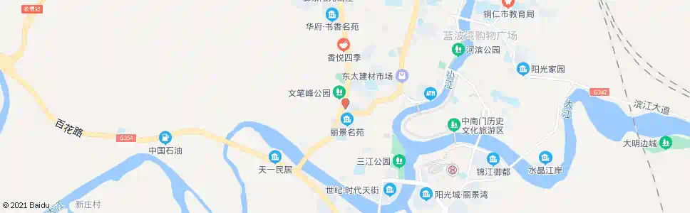 铜仁嘉逸花苑_公交站地图_铜仁公交_妙搜公交查询2025