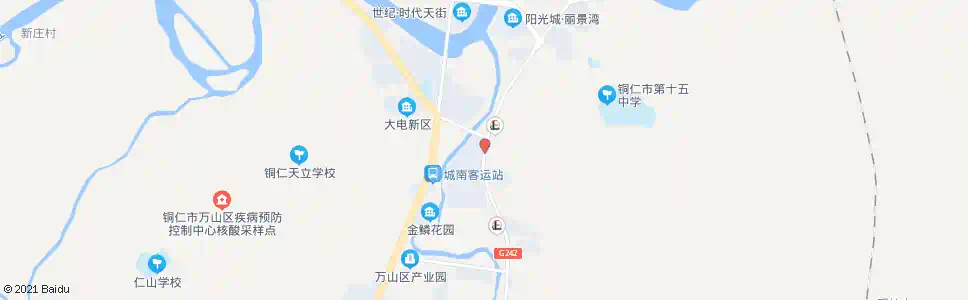 铜仁百花路口_公交站地图_铜仁公交_妙搜公交查询2025