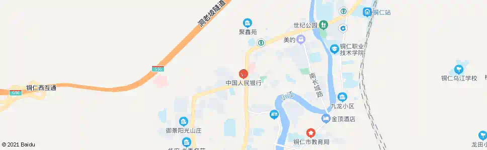 铜仁人民银行_公交站地图_铜仁公交_妙搜公交查询2025