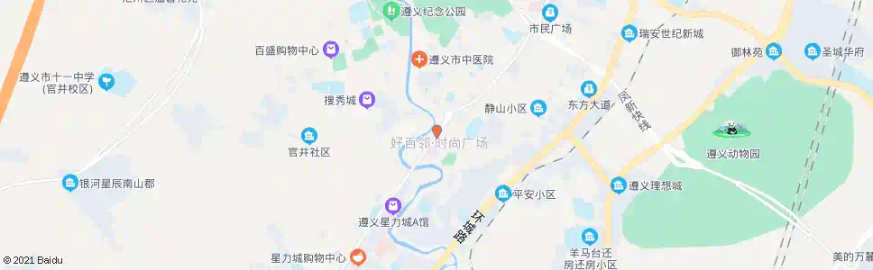 遵义刘家湾_公交站地图_遵义公交_妙搜公交查询2025
