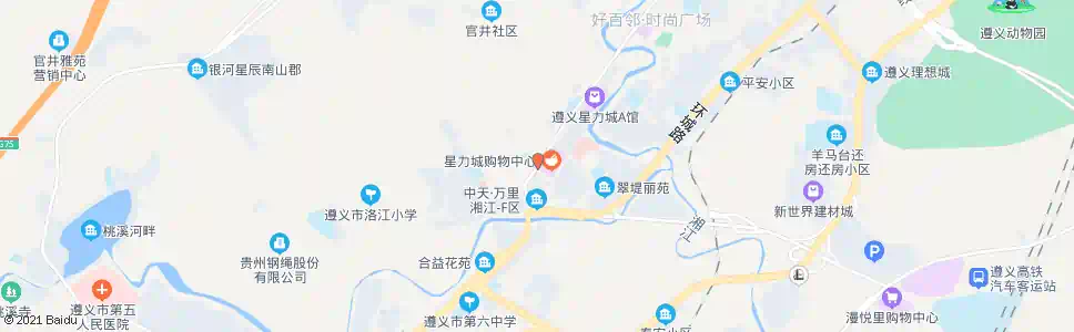 遵义桃溪路口_公交站地图_遵义公交_妙搜公交查询2025