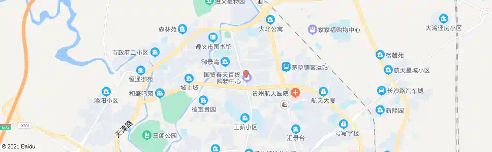遵义汇川区地税局_公交站地图_遵义公交_妙搜公交查询2025