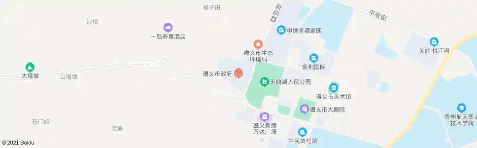 遵义农干校_公交站地图_遵义公交_妙搜公交查询2025
