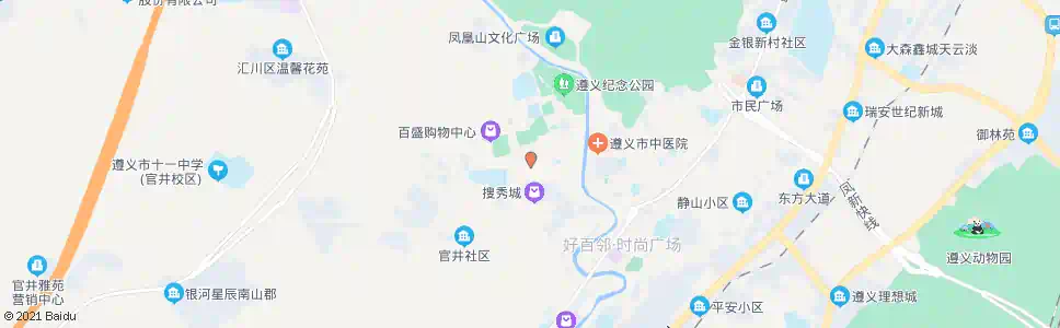 遵义协台坝_公交站地图_遵义公交_妙搜公交查询2025