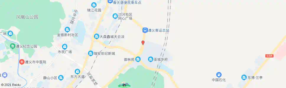 遵义凉水井_公交站地图_遵义公交_妙搜公交查询2025