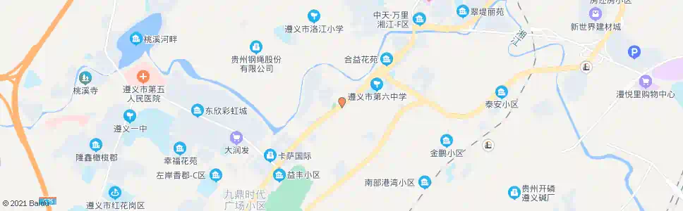 遵义丝织厂_公交站地图_遵义公交_妙搜公交查询2025