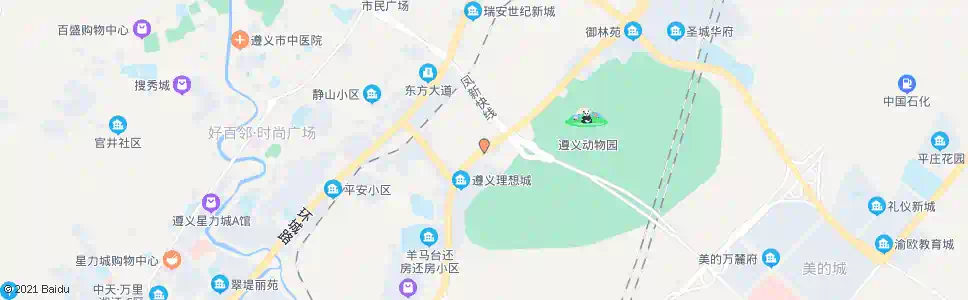 遵义二职高_公交站地图_遵义公交_妙搜公交查询2025