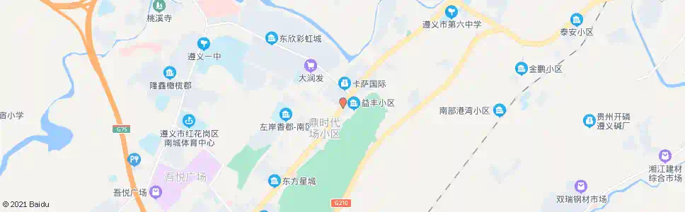 遵义南岭路口_公交站地图_遵义公交_妙搜公交查询2025