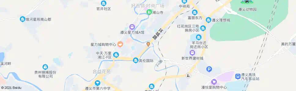 遵义万福桥_公交站地图_遵义公交_妙搜公交查询2025