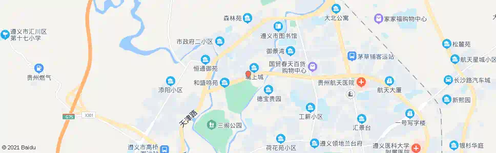 遵义汇川艺术中心_公交站地图_遵义公交_妙搜公交查询2025