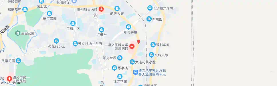 遵义医学院_公交站地图_遵义公交_妙搜公交查询2025