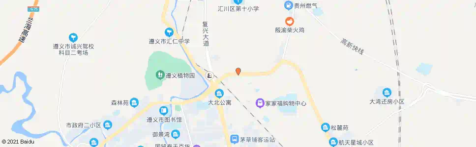 遵义老啤酒厂路口_公交站地图_遵义公交_妙搜公交查询2025