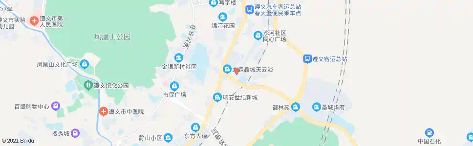遵义沙河医院_公交站地图_遵义公交_妙搜公交查询2025